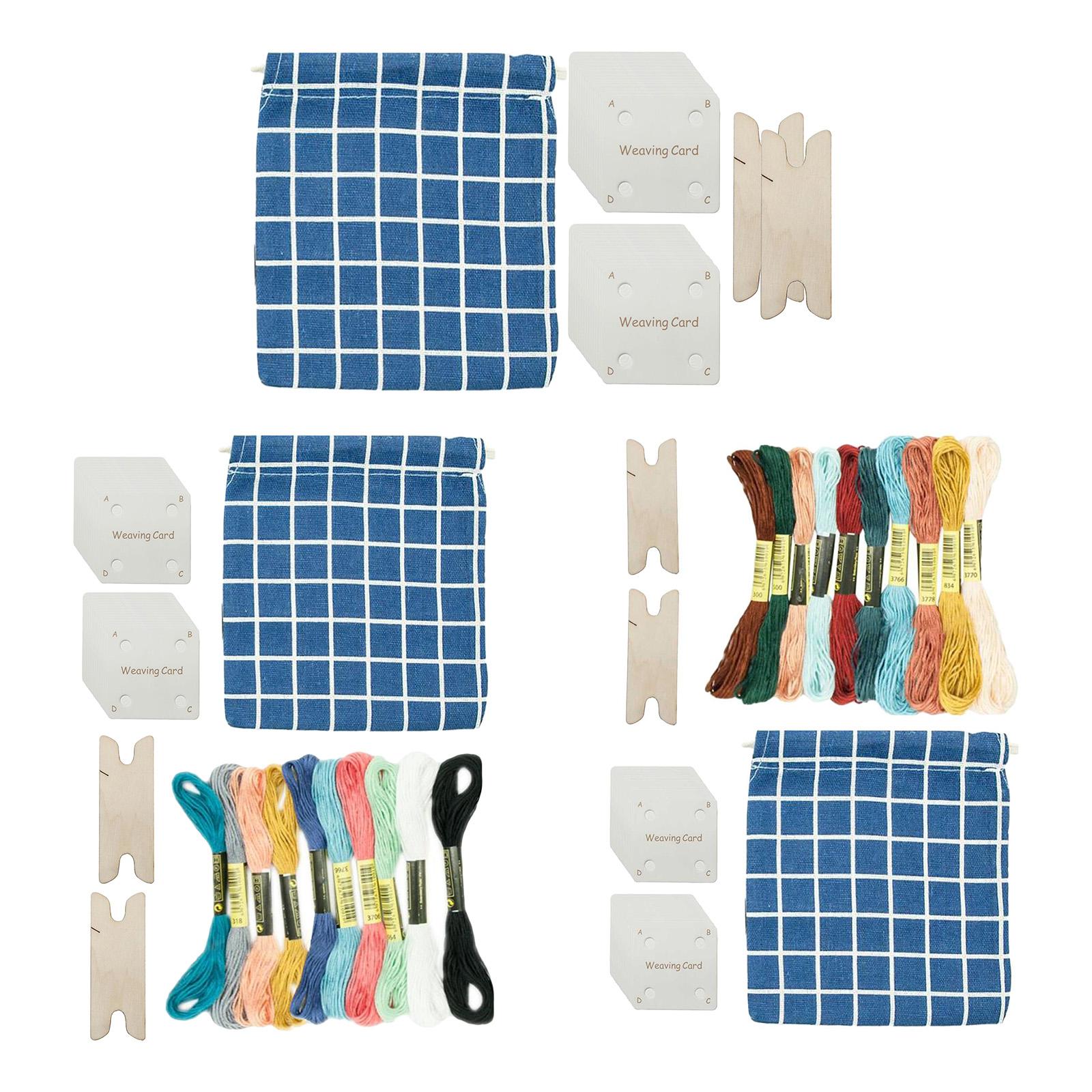 Tablet Weaving Accessories - Plastikowy zestaw kart do tkania, narzędzia