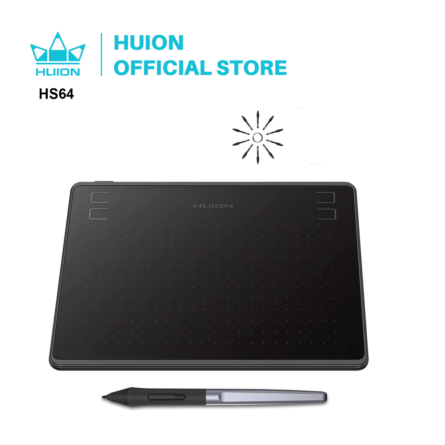 Graphic Tablet Accessories - HUION HS64 6x4 cale graficzne tablety