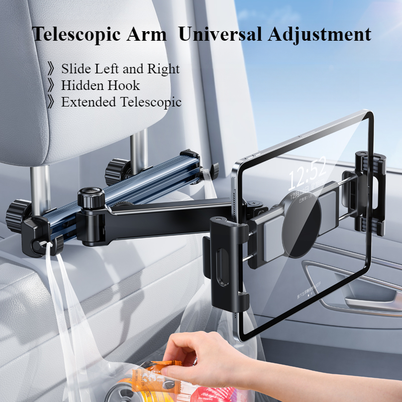 Toddler Tablet Accessories - Hipacool Teleskopowy uchwyt samochodowy na telefon