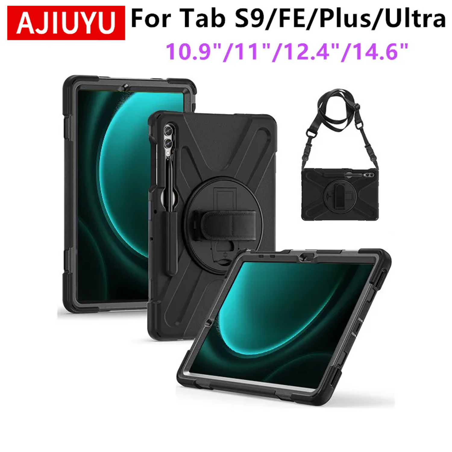 Vortex Tablet Accessories - Wytrzymałe, wstrząsoodporne etui do Samsung Galaxy