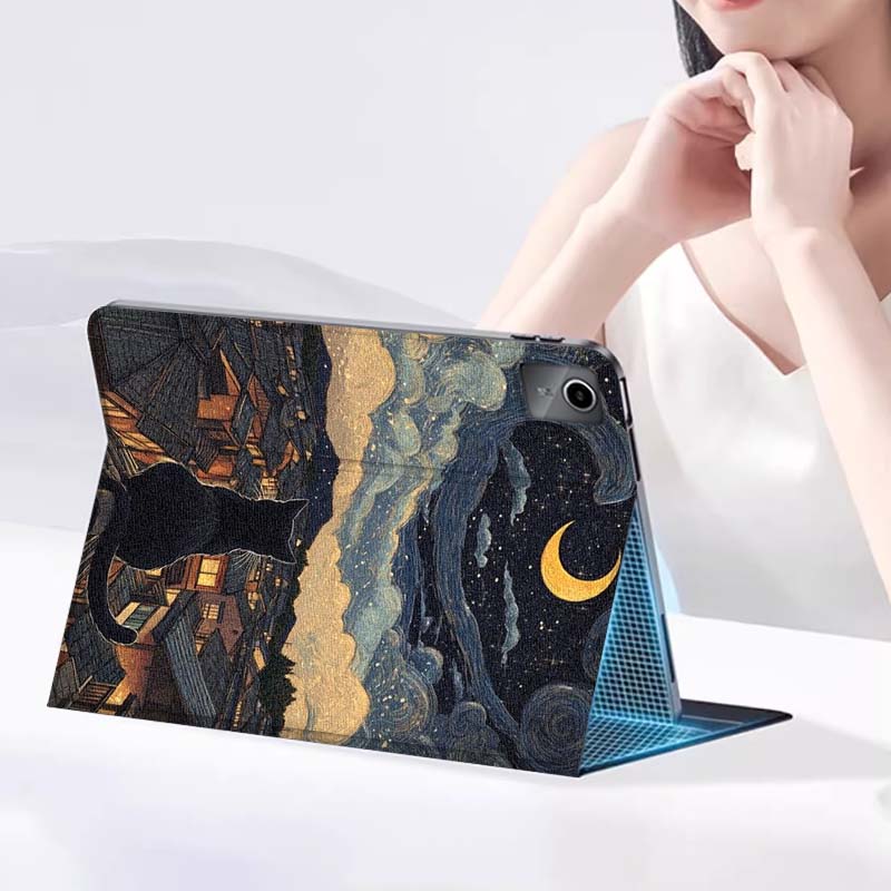 Obraz olejny Kot Panda Etui na – Lenovo Tablet P12 Accessories recenzja i cena