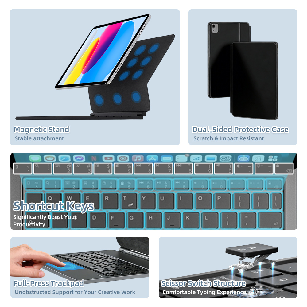 Magic Keyboard 2026 z Bluetoot – Tablet Ipad Accessories recenzja i cena