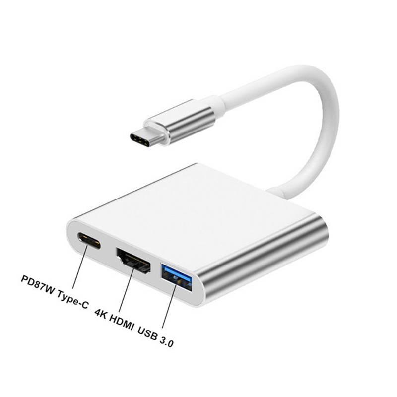 Hub USB Typu C 3 w 1 z 4K HDMI – Tablet Ipad Accessories recenzja i cena