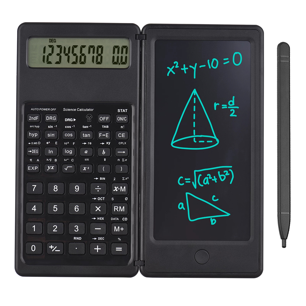 Składany kalkulator naukowy 10 – Graphic Tablet Accessories recenzja i cena