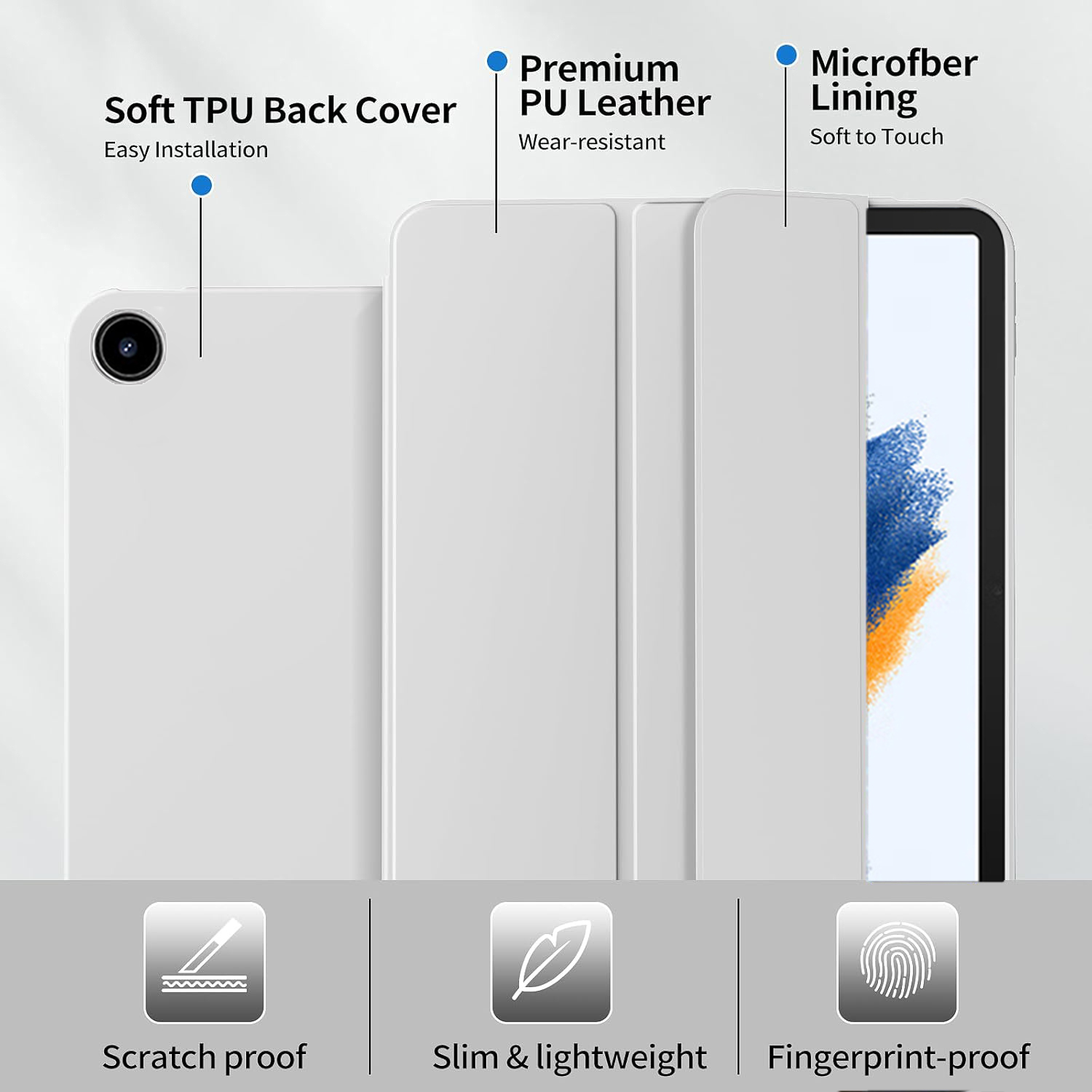 Etui z klapką, składane na trz – Vortex Tablet Accessories recenzja i cena