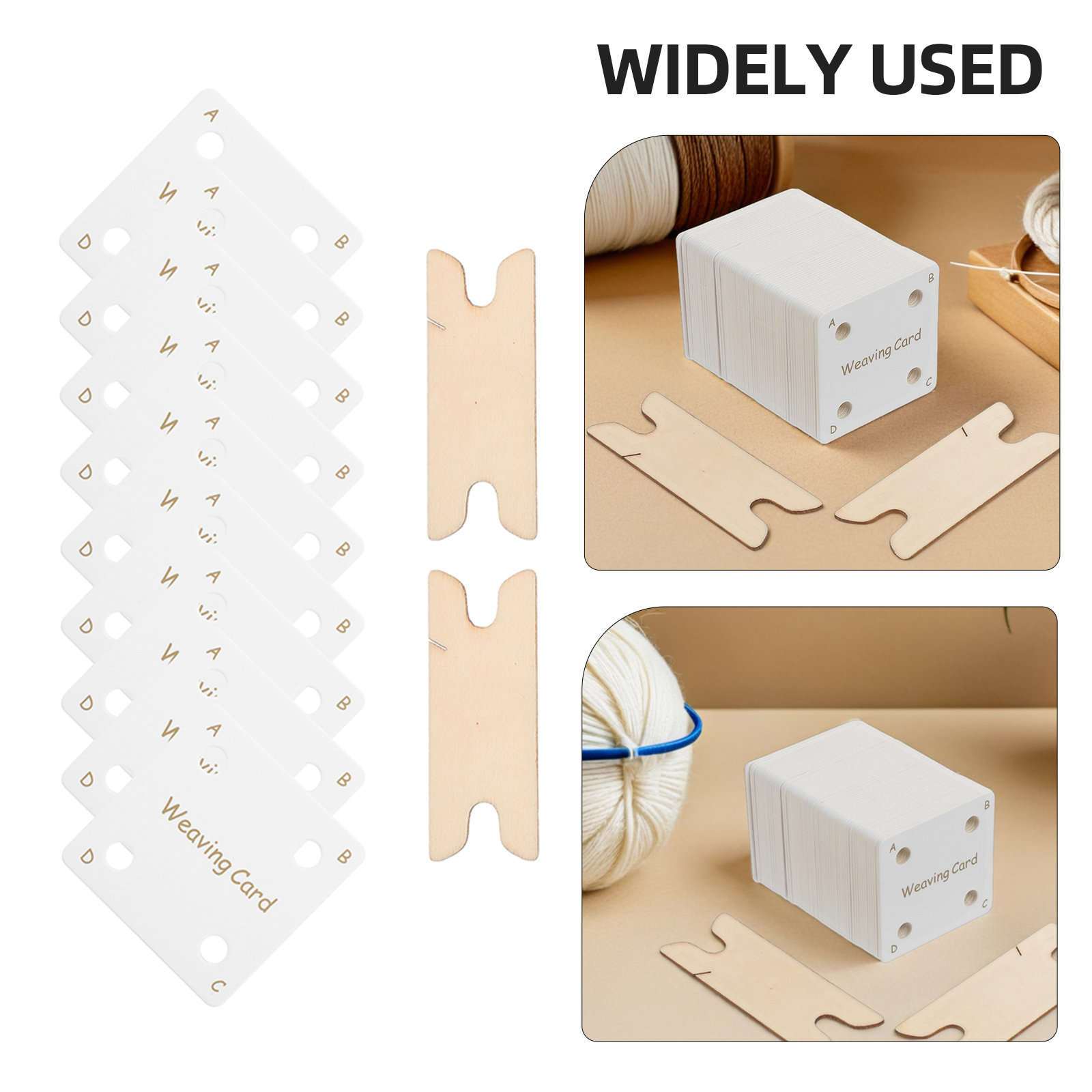 1 zestaw kwadratowych kart do  – Tablet Weaving Accessories recenzja i cena