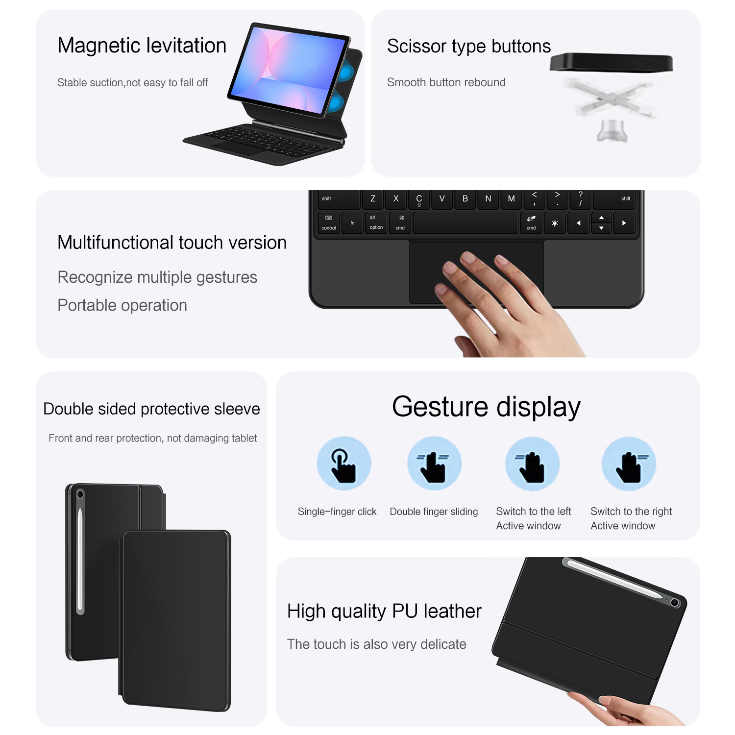 Magic Keyboard do Samsung Gala – Vortex Tablet Accessories recenzja i cena